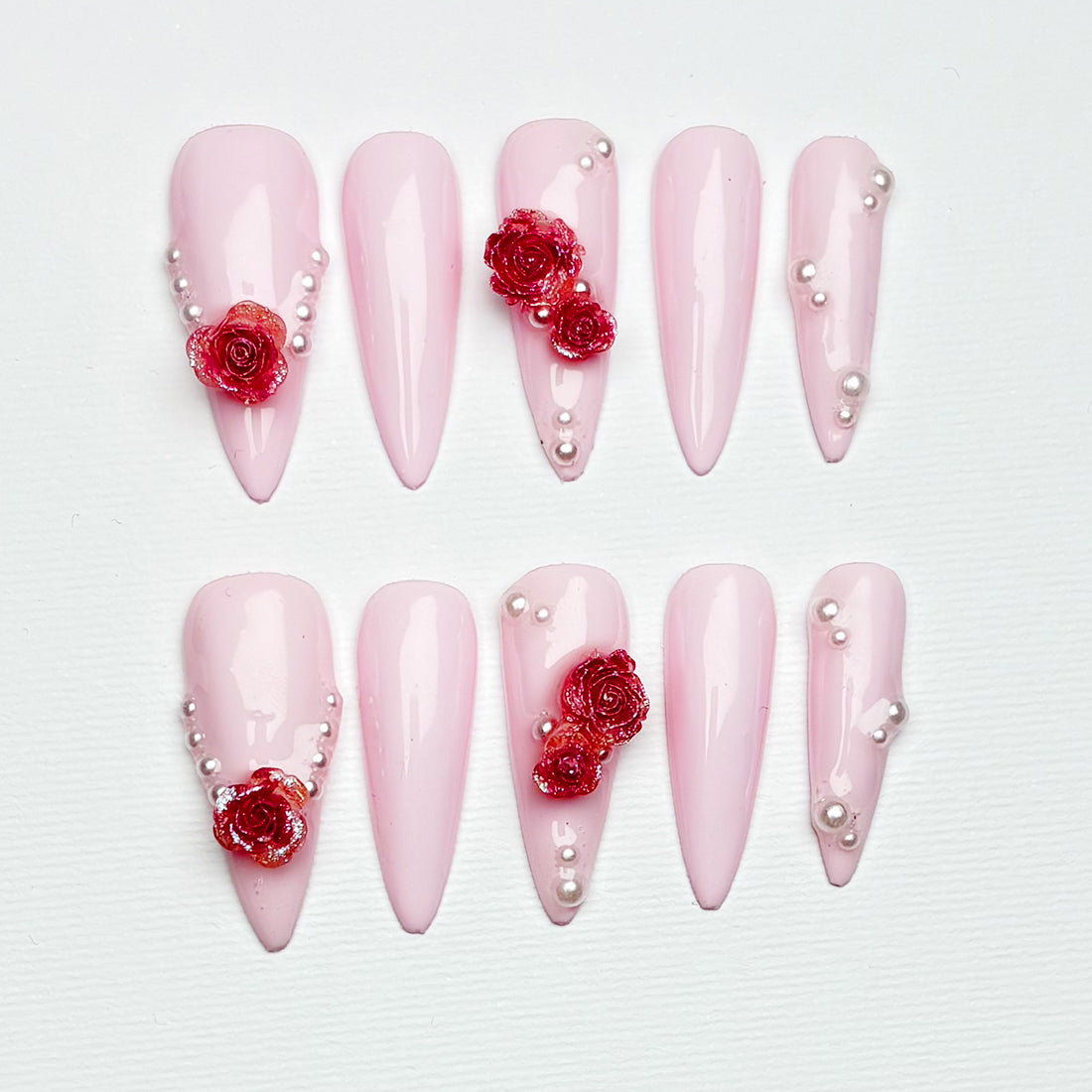 Blush Bloom 3D Set