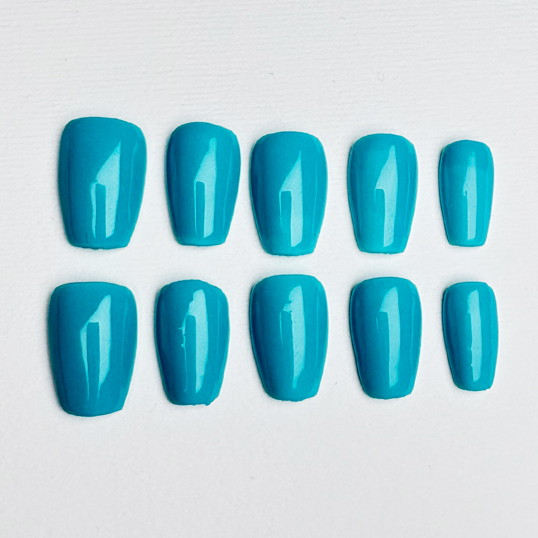 Cyan Simple Set