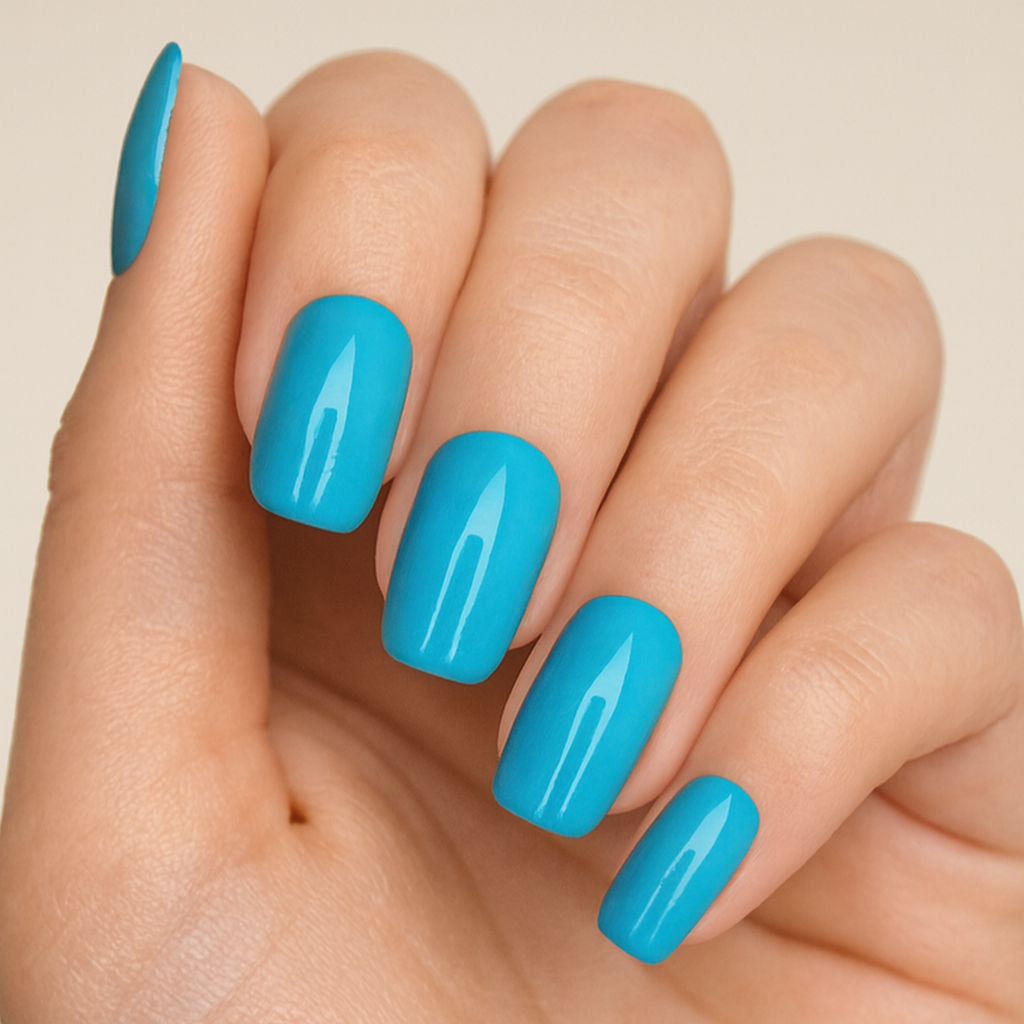 Cyan Simple Set