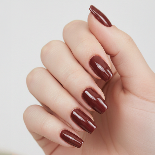 Burgundy Brown 09 Simple Set