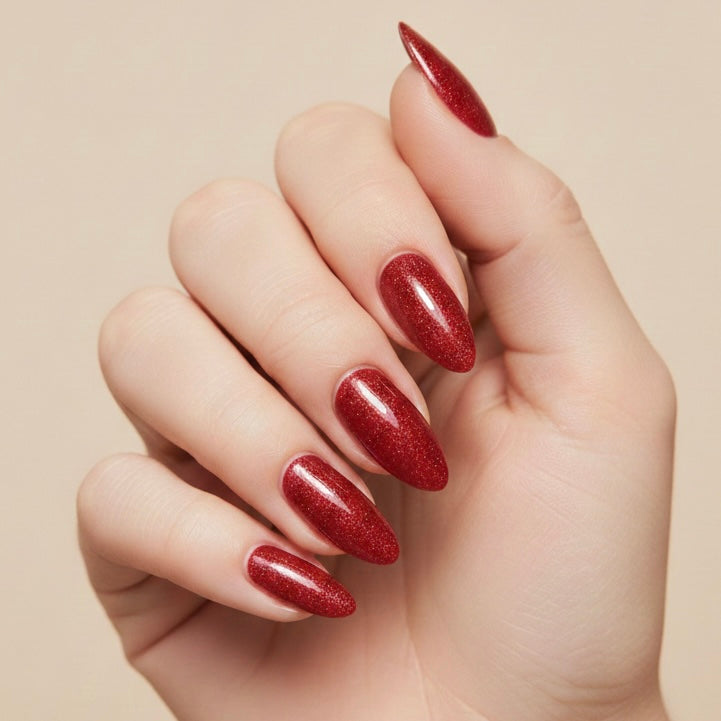 Shimmery Red 112 Simple Set